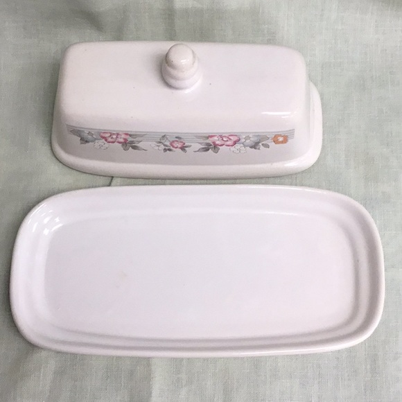 Vintage Mount Clemens Butter Dish Beau Monde - Picture 3 of 5